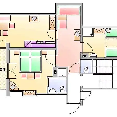 Ferienwohnung Pension Tirol Bichlbach Exterior foto
